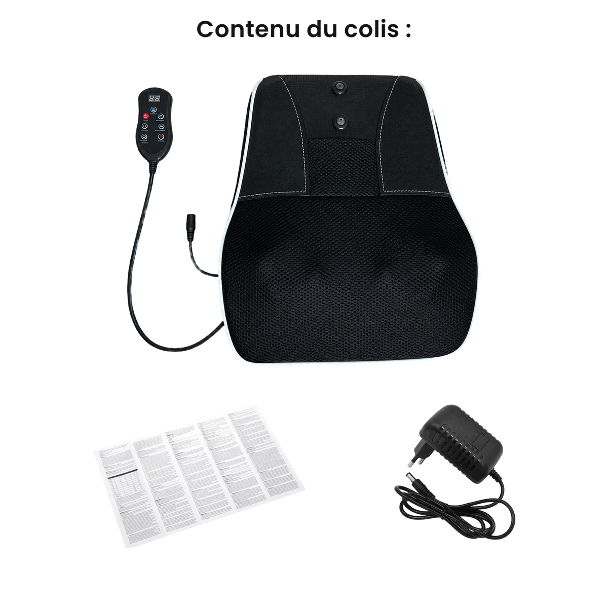 Relaxo - Coussin Massant Polyvalent